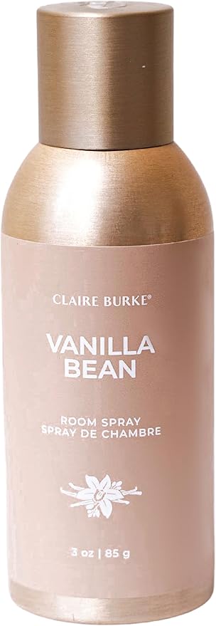 Claire Burke Air Freshener Room Spray, Vanilla Bean Scent 3 oz, 1 ct