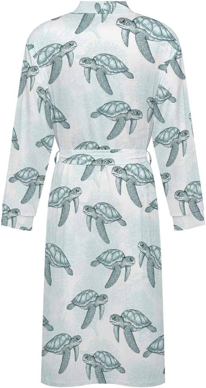 Soft Robes for Women Lightweight Kimono Bathrobe Full-Length Loungewear