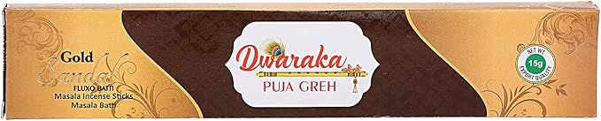 Dwaraka - Incense Sticks - Sandalwood, 100 Incense Sticks, All Natural, Chemical Free