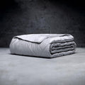 LUXOME Lightweight Blanket | 100% Rayon (Viscose) from Bamboo Fabric & Fill | King/Cal King - 98"x92" | Thermal-Regulating | Stone