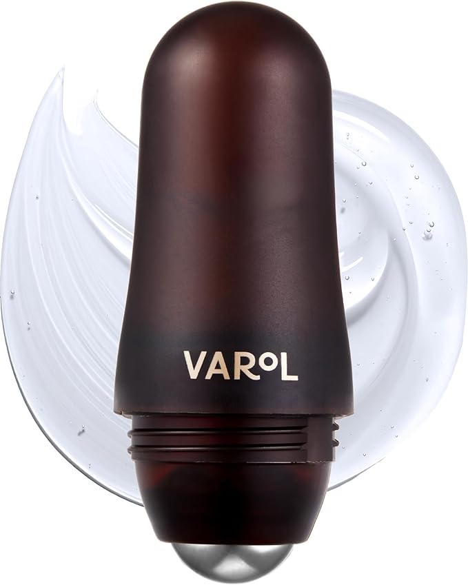 Ice Roll Serum for Face, Puffy Eyes, Under Eye Bags - Bakuchiol & Collagen for Wrinkles, Anti Aging, Cooling Ice Roller for Puffiness, Redness, Dark Circles - Korean Skin Care, 1.69 Fl Oz