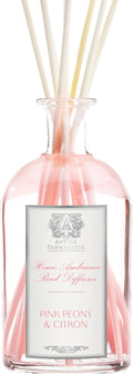 Antica Farmacista Home Ambiance Diffuser - Long-Lasting Reed Scent Diffuser - Luxury Room Freshener Gift - Pink Peony & Citron, 8.45 fl oz