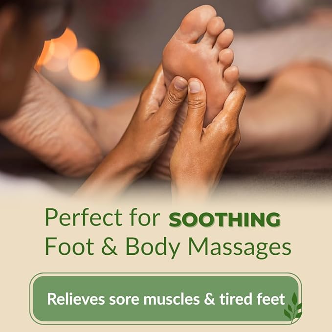 Natural Escapes Peppermint + Rosemary, Eucalyptus & Tea Tree Foot Cream for Dry Cracked Heels and Feet - Moisturizing Foot Lotion for Cracked Heel Repair - Callus Remover with Lactic Acid (4 oz)