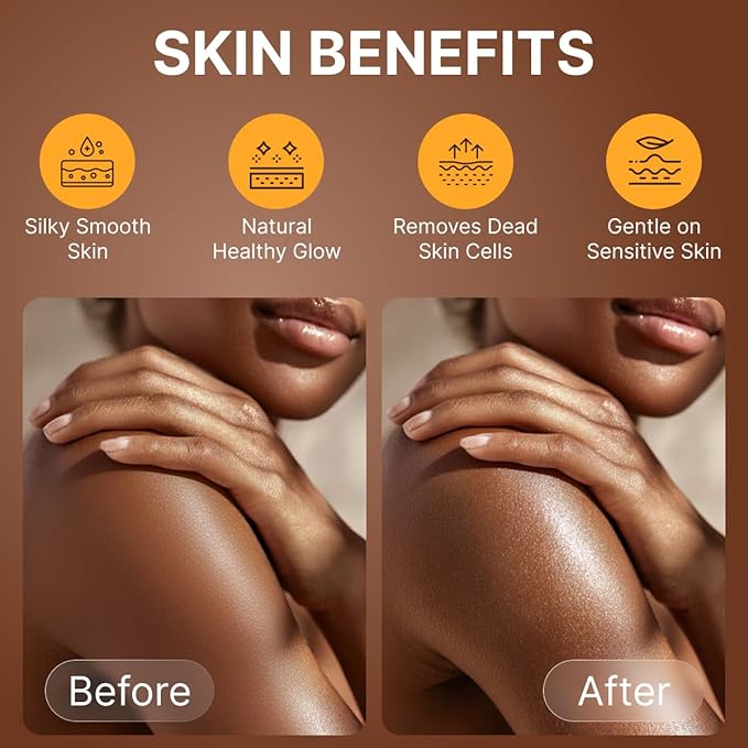 Nubiana African Net Sponge Authentic - 45 Inch Exfoliating Body Sponge from Nigeria - Natural Bath Sponge for Smooth Soft Skin - Long Lasting Quick-Drying - Single Pack (Yellow)