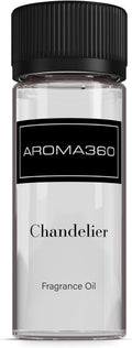Aroma360 - Chandelier Fragrance Oil Blend | Hotel Inspired for Luxury Essential Oil Diffusers | Aromatherapy Scent Diffuser Oil | Bergamot, Woodsy Sandalwood, and Flirtatious Saffron - 50ML