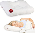 Core Products Tri-Core Cervical Support Pillow – Firm Orthopedic Neck Pillow for Pain Relief, Great Gift for Back and Side Sleepers – Ergonomic Contour Pillow – Assembled in USA, Petite Size