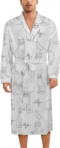 Soft Robes for Women Lightweight Kimono Bathrobe Full-Length Loungewear
