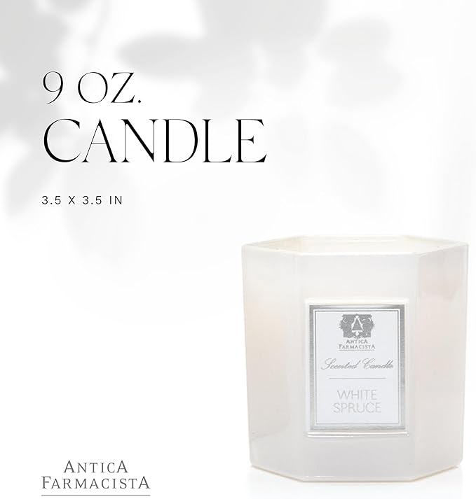 Antica Farmacista Three-Wick Candle - Decorative Home Candle - Long-Lasting & Premium Scented - Luxury Gift - White Spruce, 9 oz