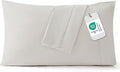 Bedsure Queen Pillow Cases Set of 2 - Brushed Microfiber Pillowcase 2 Pack, Super Soft Pillowcase, Pillow Case Covers with Envelope Closure, Wrinkle, Fade and Stain Resistant, Linen, 20x30 Inches