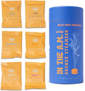 Relax Away in The A.M. Shower Steamers 6 Pack - Energizing Citrus Blends - Pure, Burst, Mist, Glow, Meadow, Spa - Uplifting & Rejuvenating - Essential Oil Aromatherapy - User-Friendly Set