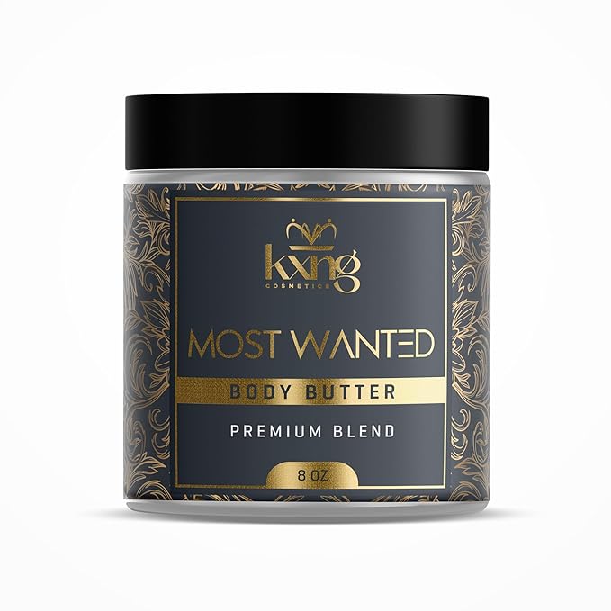 KXNG Premium Body Butter, Rich Shea Butter Moisturizer for Men & Women, Long-Lasting Hydration & Smooth Skin, Cruelty-Free Luxury Cream