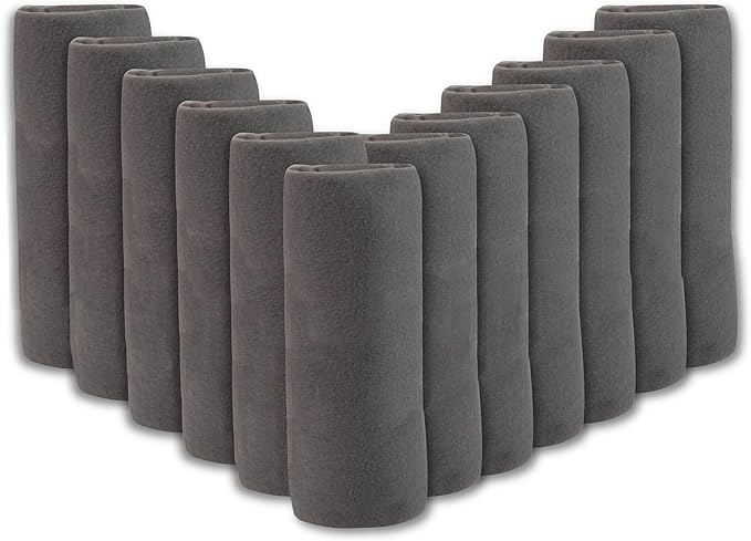 (24 Pack) Wholesale Bulk Fleece 50x60 Throw Blankets for Wedding Favors, Homeless Women, Men in Assorted Colors, 160 GSM