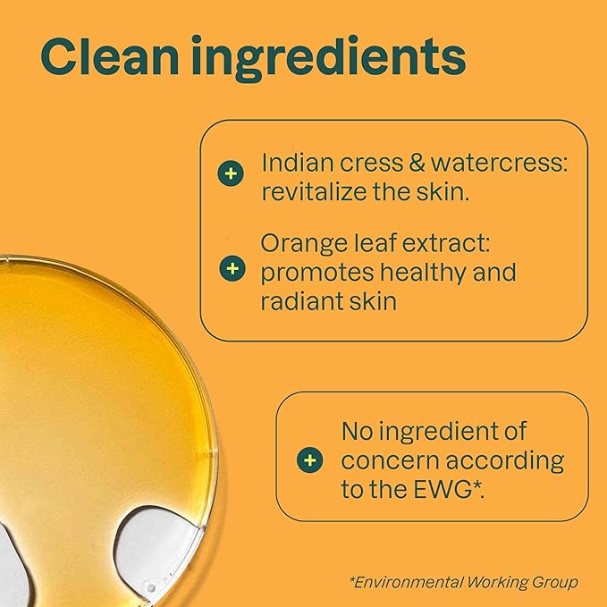 ATTITUDE Bubble Bath, EWG Verified, Plant and Mineral-Based, Dermatologically Tested, Vegan Body Care Products, Orange Blossom & Eucalyptus, 16 Fl Oz (Pack of 6)