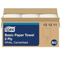 Tork Soft Centerfeed Hand Towel White M2, 100% Recycled, 6 x 600 Towels, 121211