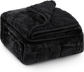 Super Fuzzy Soft Sherpa Fleece Weighted Blanket, 12 lbs Dual Sided Fluffy Heavy Weighted Blankets for Adults - No Bunching with Double Layers of Soft Inner Lining (48"x 72", 12 Pounds)