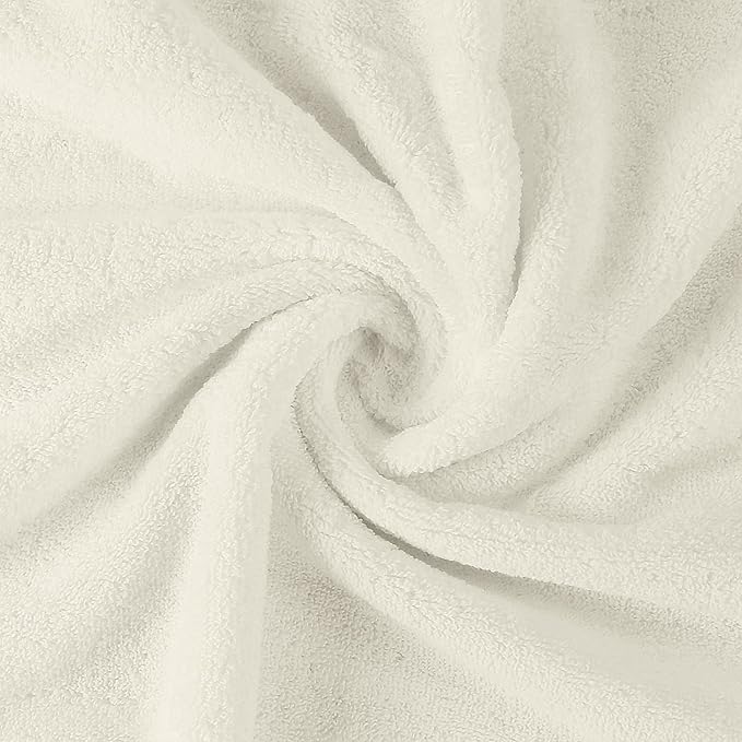 Utopia Towels 4 Pack Premium Bath Towels Set, 27 by 54 Inches, 100% Ring Spun Cotton 600GSM, Lightweight and Highly Absorbent Quick Drying Towels, Perfect for Daily Use, Ivory