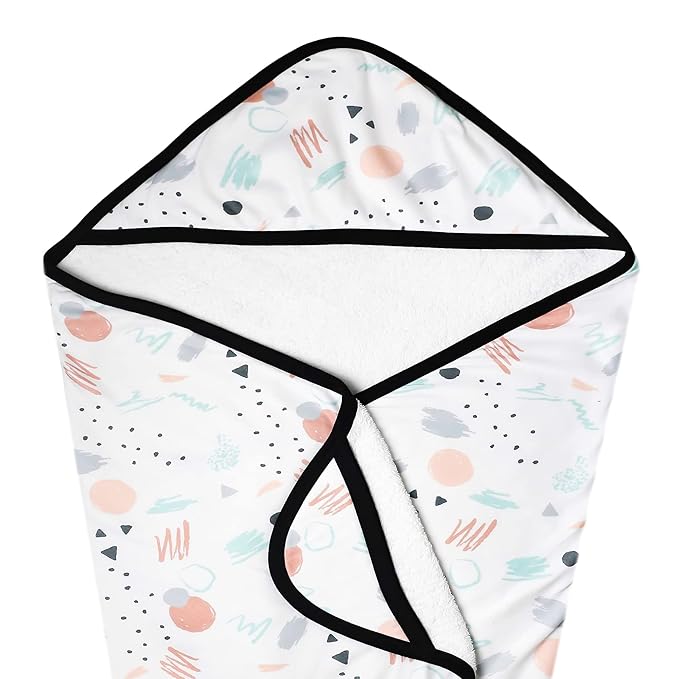 Copper Pearl Hooded Bath Towels Premium Knit/Terry Cloth Baby Towels with Hood, Pockets, and Cool Designs - Great to Gift and Make Bath Time Fun - Baby Bath Towel, Bayside