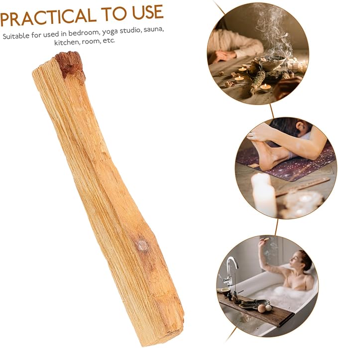 Natural Holy Wood Incense Sticks Aromatherapy Smudge Sticks for Meditation Relaxation and Home Fragrance with Calming Burn Experience