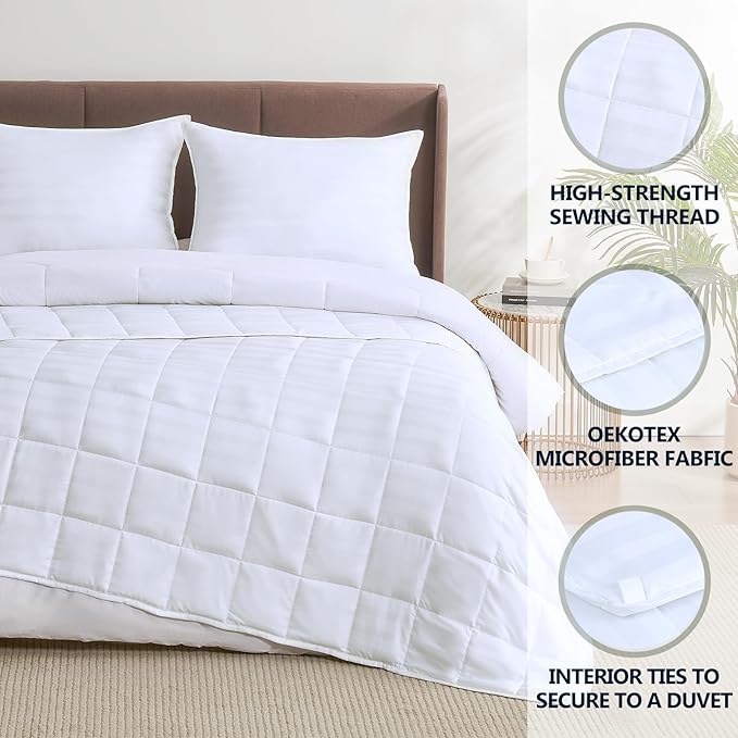 Weighted Blanket Kids (40"x60" 7lbs),Ultra Soft and Cozy Cooling Weighted Blanket Kids,Heavy Blanket with Machine Washable Soft Blanket, Ivory