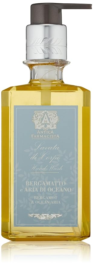 Antica Farmacista Hand & Body Wash - Luxury Nourishing Body Wash - Hydrating Hand Cleansing Wash - Bath & Body Gift - Bergamot & Ocean Aria, 10 fl oz