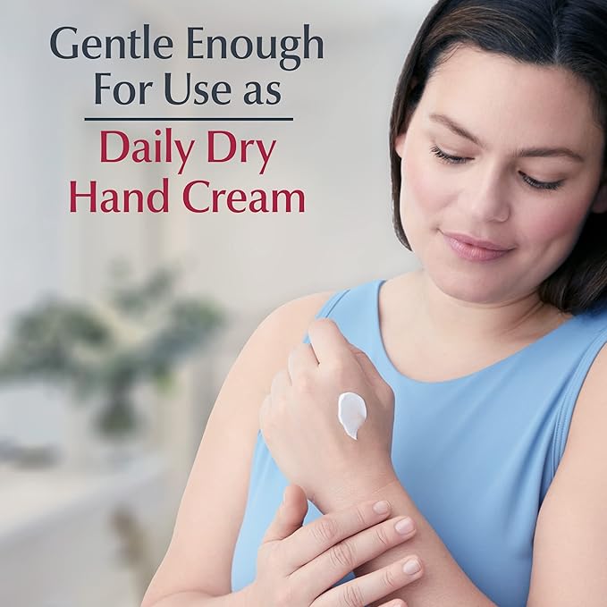 Eucerin Advanced Repair Hand Cream, Immediately Soothes and Repairs Very Dry Skin, Fragrance Free, Non Greasy, Fast Absorbing, Travel Size Hand Lotion, 2.7 Oz Tube, Pack of 3