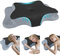 Cervical Pillow for Neck Pain Relief, Memory Foam Pillow, Ergonomic Contour Bed Pillow, Soft for Side Sleep Stomach Sleeping and Back Sleepers