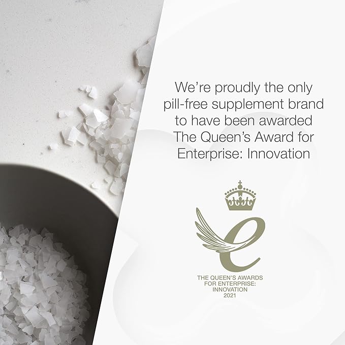 BetterYou Magnesium Mineral Bath Flakes - Mineral Bath Salts with Magnesium Chloride - Foot Bath or Body Bath Soak - Safe On Sensitive Skin - 2.3 lb (Pack of 2)