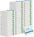 AIR U+ Flushable Toilet Wand Refills, 48 Count Disposable Toilet Brush Refill Pads for Toilet Bowl and Bathroom, Toilet Brush Accessories (Only Refills)