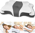 Cervical Neck Pillow for Pain Relief Sleeping, Contour Memory Foam Pillow, Ergonomic Side Sleeper Pillow for Adults, Orthopedic Neck Support Pillow for Back Stomach Sleepers-King Size