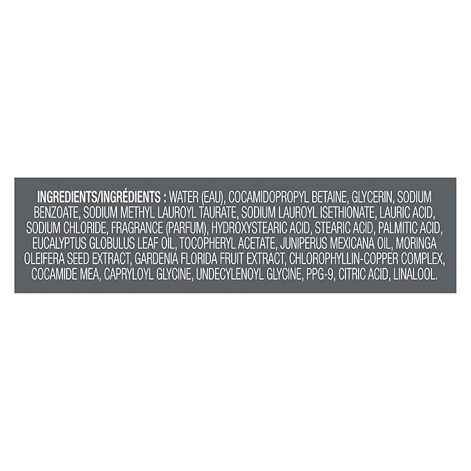 DOVE MEN + CARE Body 4 Count Wash Eucalyptus + Cedar Oil to Rebuild Skin in the Shower with Plant-Based Cleansers and Moisturizers 18 oz
