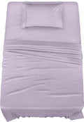 Utopia Bedding Twin XL Sheet Set – 3 Piece Bed Sheets for Twin XL Size Bed, Soft and Breathable Microfiber, Includes 1 Fitted Sheet, 1 Flat Sheet and 1 Pillowcase (Lavender)
