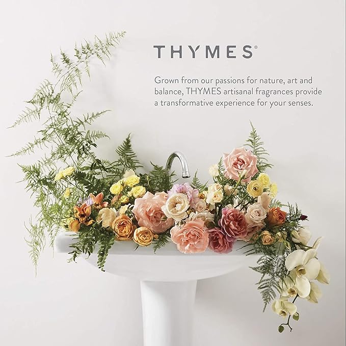 Thymes Moisturizing Body Wash with Pump - Body Soap - Bath Products - Skin Care - Liquid Soap with Notes of Warm Palo Santo Wood, Soft Amber, & Clary Sage (Sienna Sage, 9.25 fl oz)