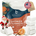 Shower Steamers Aromatherapy - USA Made with Orange & Fir Essential Oil, Boo Basket Stuffer, Fall Relaxation Gifts for Women & Men, Self Care Spa Day Essentials, Large Shower Tablets