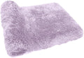 FIFU Bathroom Runner Rug 24" W x 60" L, Bath Mats for Bathroom, Bedroom & Kitchen, Non-Slip Rubber Latex Backing, Comfort & Soft Shower Bathmat & Carpet for Sink, Home & Hallways, Lavender