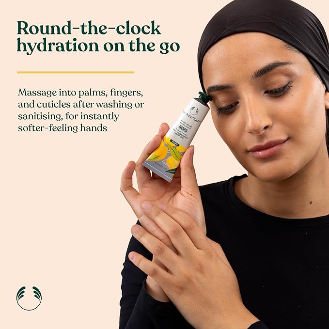 The Body Shop Mango Collection Gift Set - 4 Piece Set, Shower Gel, Body Butter, Lip Butter, Hand Balm, Vegan