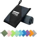 Microfiber Travel Towel, Soft Lightweight Quick Dry Towel, Super Absorbent Compact Travel & Sports & Beach Towels for Camping, Backpack, Gym, Swimming, Yoga, Hiking (XXL:40"×72" -Dark Gray)