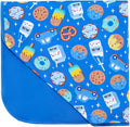 Premium Baby Blanket, Stretchy Quilt for Kid, Soft Crib Bedding for Newborn Baby and Toddler, Nursery Blanket for Boys and Girls, Viscose Made from Bamboo, 50'' x 50'' Cookies