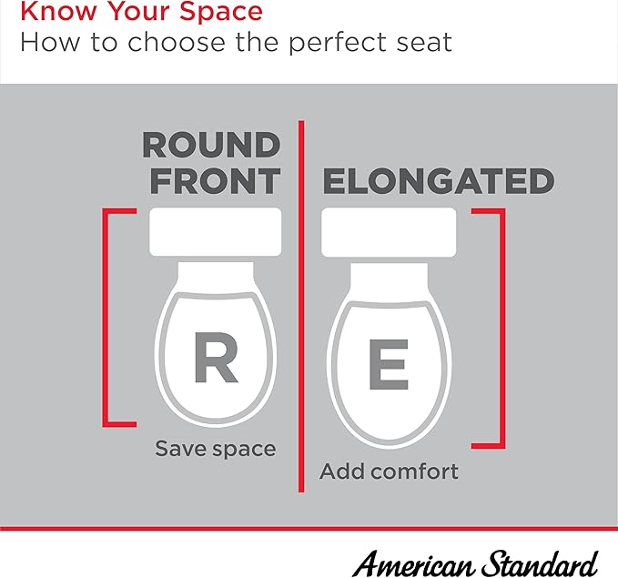 American Standard 5503B00B.020 Transitional Slow-Close Round Front Toilet Seat, White