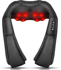 Neck Massager with Heat, Shiatsu Massager for Neck, Back, Shoulder, Foot and Leg, Deep Tissue 3D Kneading Massage for Relax Muscles at Home and Offie,Back Massagers for Women and Men