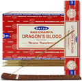 Dragon's Blood Incense Sticks and Incense Stick Holder Bundle Insence Insense Satya