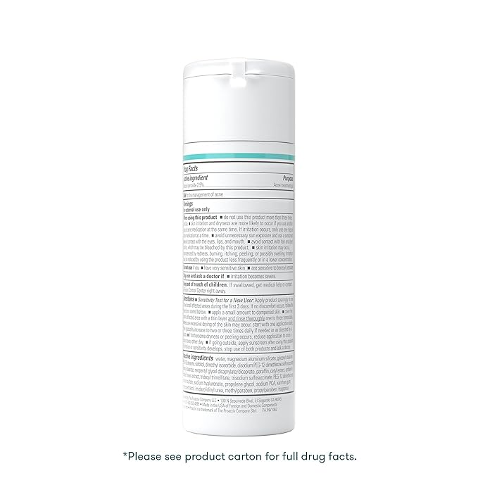 Proactiv Acne Cleanser - Benzoyl Peroxide Face Wash and Acne Treatment - Daily Facial Cleanser and Hyularonic Acid Moisturizer with Exfoliating Beads - 60 Day Supply, 4 Fl Oz