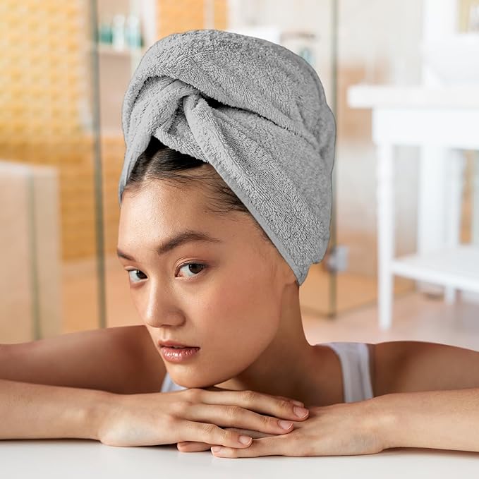 Hand Towels (Pack of 24) Grey Economy Salon Towels - 100% Cotton Spa Towel – 16 x 26 Inches Highly Absorbable, Facial Gym Towel, Hair Towels Face Towel Bulk