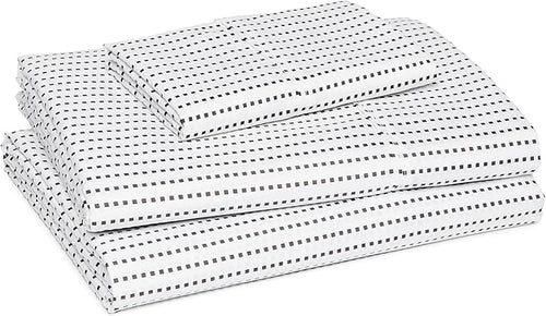 Amazon Basics Lightweight Super Soft Easy Care Wrinkle Free Microfiber 3 Piece Bed Sheet Set with 14-Inch Deep Pockets, Twin, Plum, Solid, Kids, Men & Women Bedding