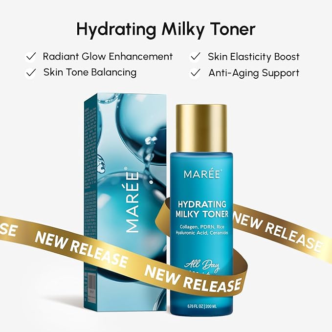 MAREE Face Exfoliator — Microdermabrasion Facial Scrub & Exfoliating Face Wash for Women — Collagen & Glycolic Acid — Gentle Scrub and Exfoliant — Men Exfoliating Scrubber — Exfoliante Facial Cleanser