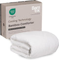 100% Viscose Derived from Bamboo Comforter, Cooling Comforter, Duvet Insert, Breathable, Extra Fluffy, Lightweight Comforters, King Size