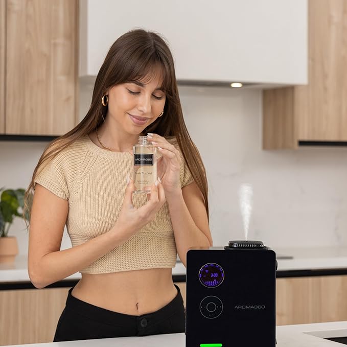 Aroma360 | London Calling Oil Blend | Luxury Aromatherapy Scent Diffuser Oil | White Tea, Cedarwood and Soku Lime, 6.7 fl oz