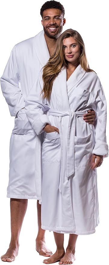 Turquaz Robes for Women - Luxury Plush Lined Bathrobe, 100% Polyester Microterry & Microfiber, Cozy & Elegant Womens Robe