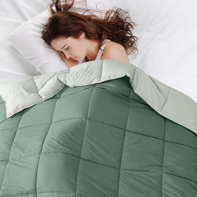 Modern Threads Down Alternative Reversible Comforter Ivory/Sage Green King