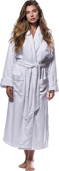 Turquaz Robes for Women - Luxury Plush Lined Bathrobe, 100% Polyester Microterry & Microfiber, Cozy & Elegant Womens Robe
