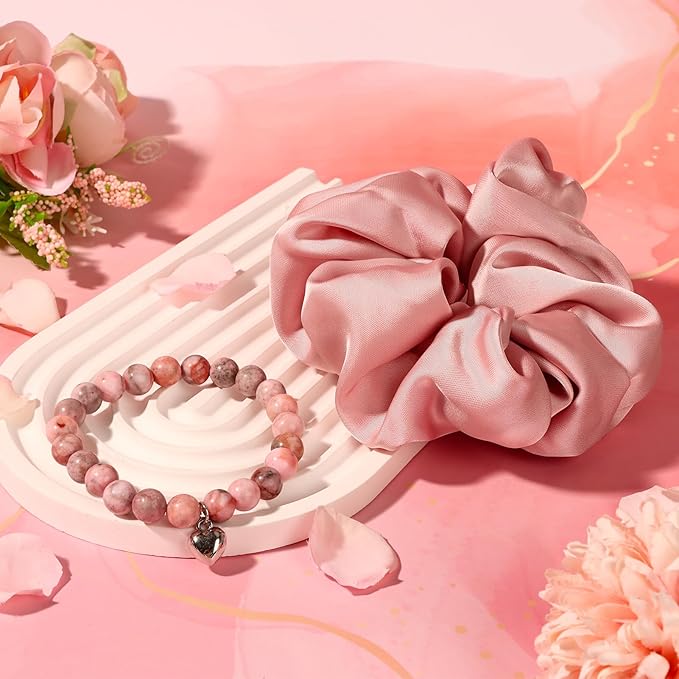Birthday Gifts for Women Friendship, Pink Relaxing Spa Gifts Basket Set for Women, Self Care Gifts Unique Happy Birthday Gift Idea for Mom Her Best Friends Sister Wife Coworker Teacher (Pink)